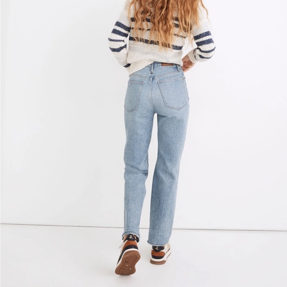 Madewell The Perfect Vintage Straight Leg Jean Reinhart wash - Picture 2 of 13